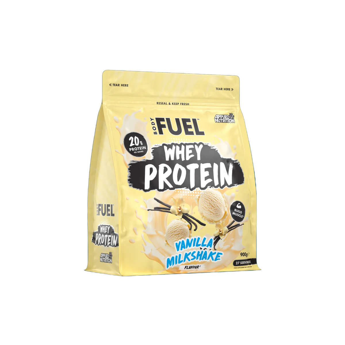 BODYFUEL™ WHEY PROTEIN 900G (27 SERVINGS) - Vanilla Milkshake