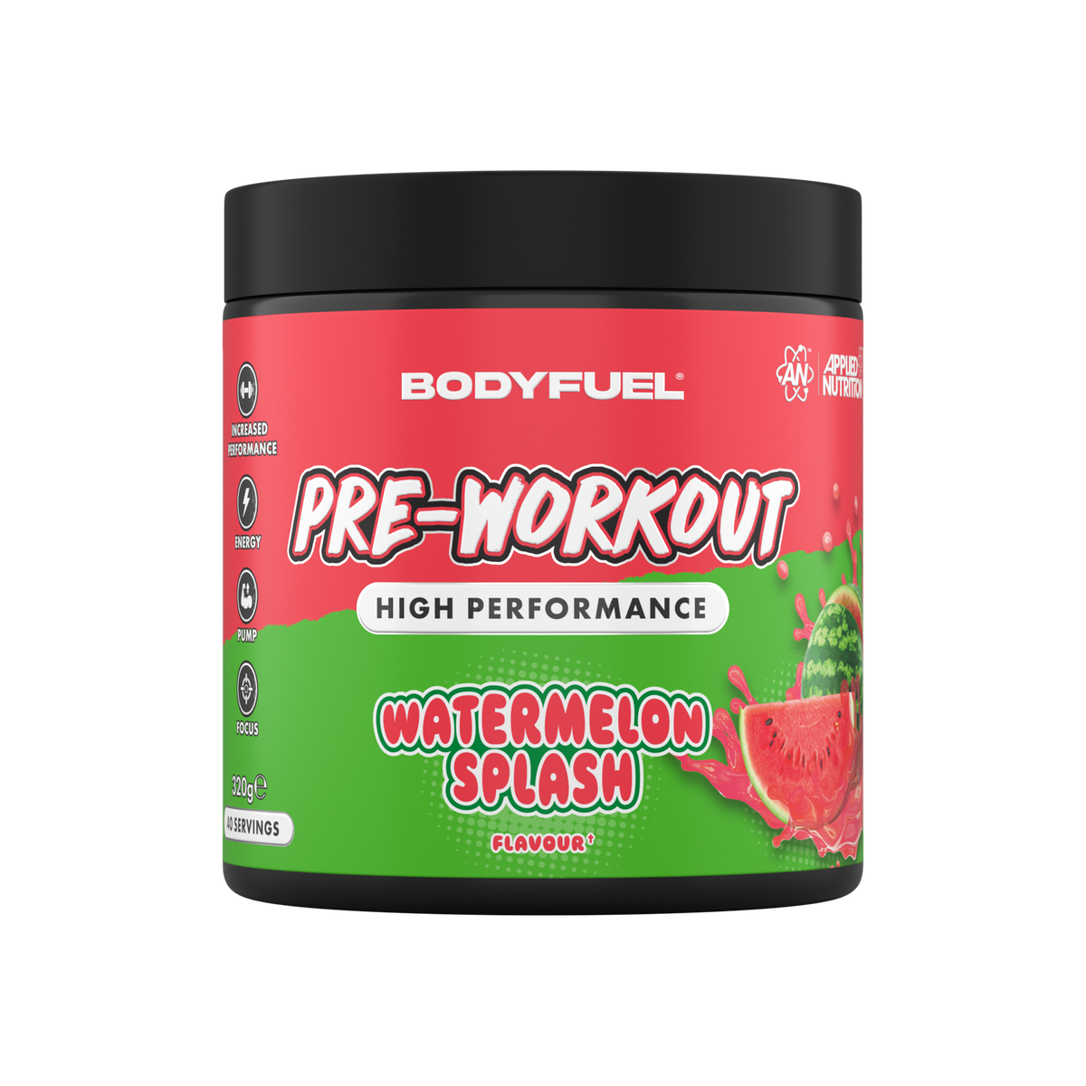 BODYFUEL™ Pre-Workout 320 gr - Watermelon Splash