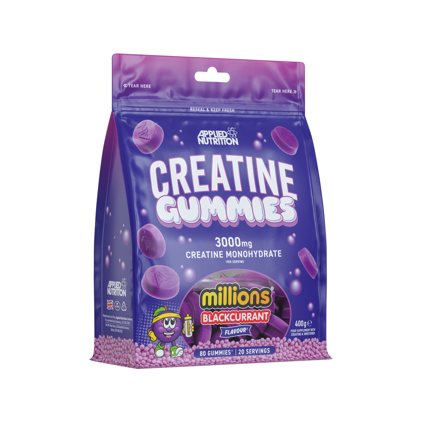 CREATINE MONOHYDRATE GUMMIES (20 SERVINGS)