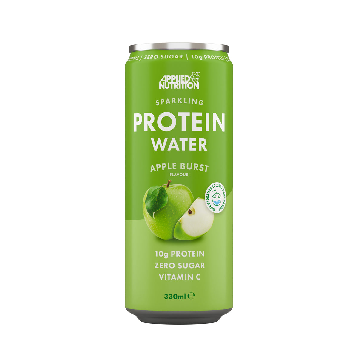 SPARKLING PROTEIN WATER 330ml - apple-burst