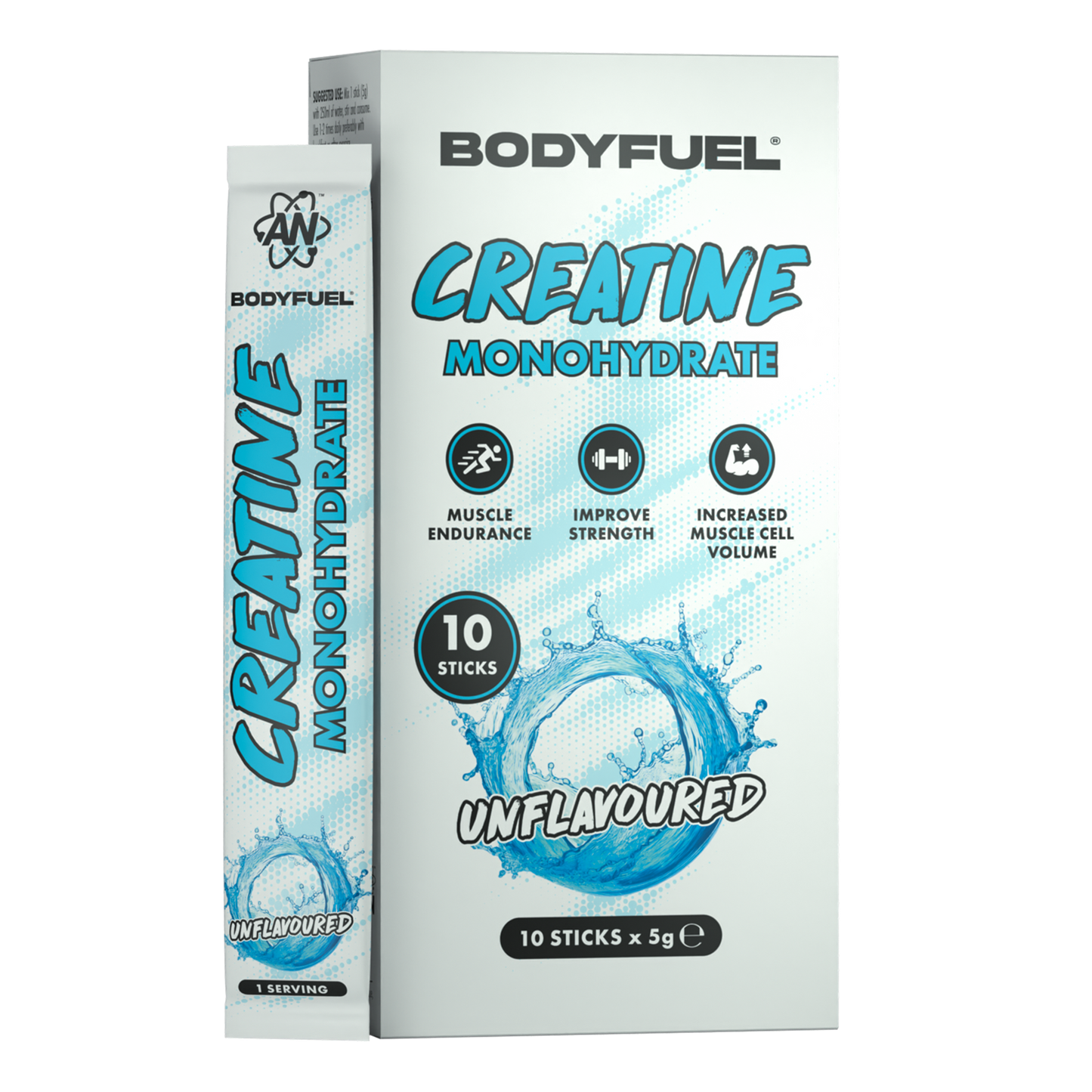 BodyFuel™ Creatine Monohydrate Stikur