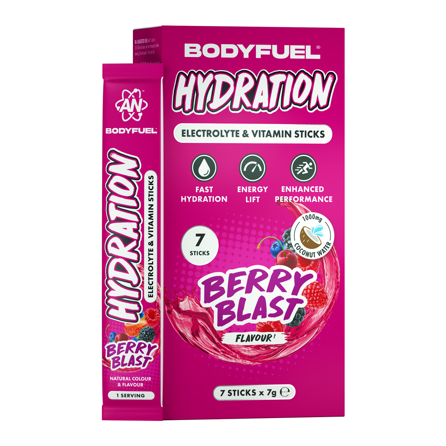 BodyFuel™ Hydration Electrolyte & Vitamin Stikur